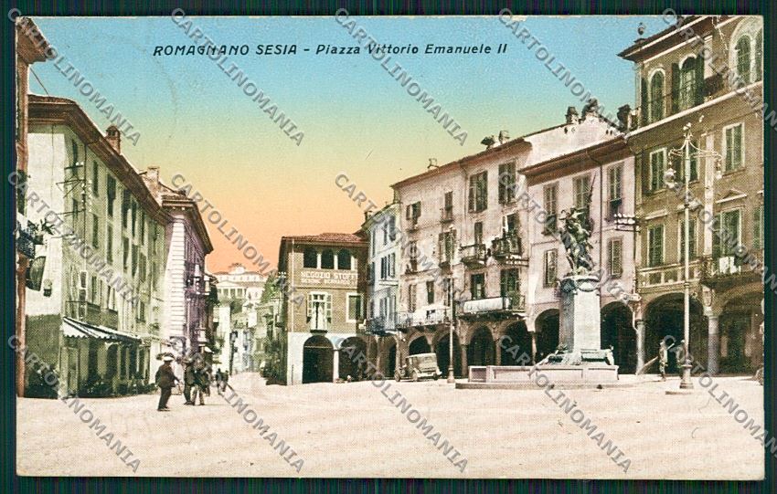 Novara Romagnano Sesia cartolina QQ5248 – fronte