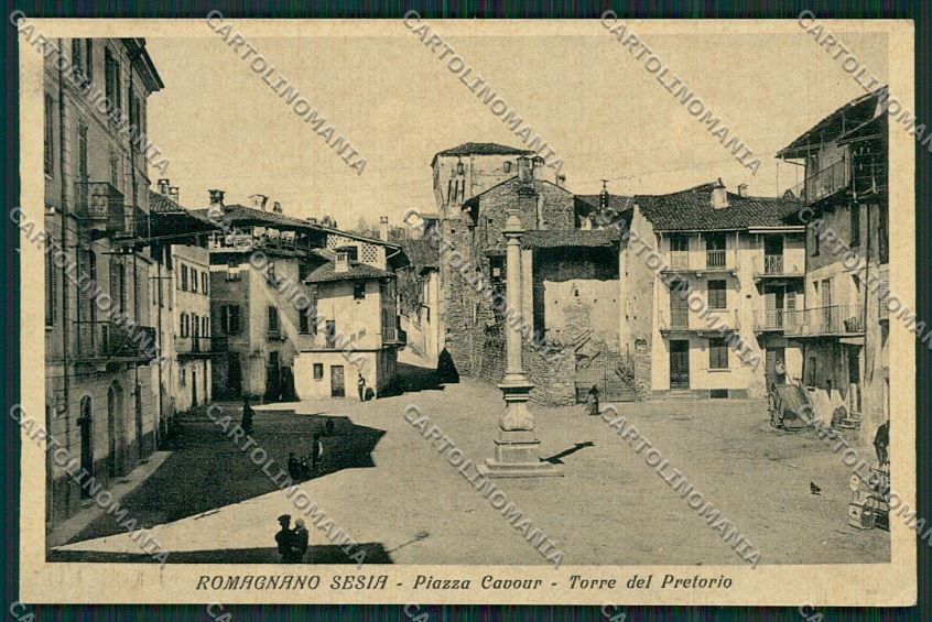 Novara Romagnano Sesia cartolina QQ5256 – fronte