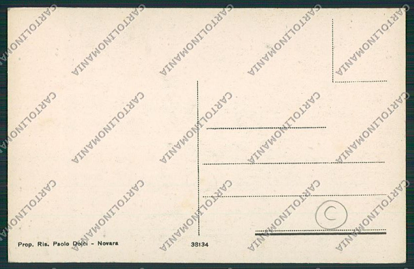 Novara Carpignano Sesia cartolina QQ5259 – retro