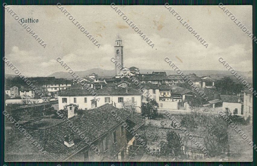 Novara Gattico cartolina QQ5261 – fronte
