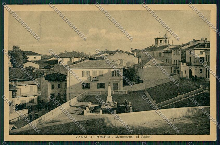 Novara Varallo Pombia cartolina QQ5269 – fronte