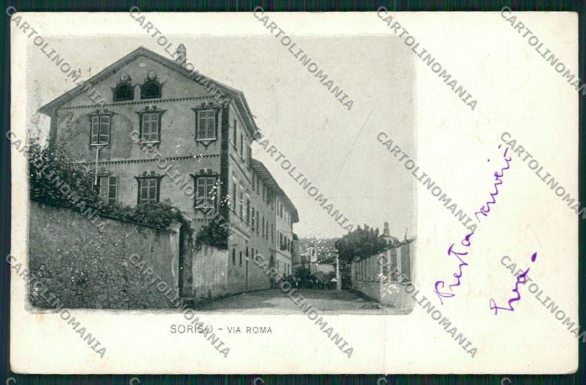 Novara Soriso cartolina QQ5270 – fronte