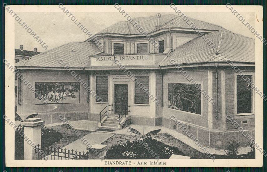 Novara Biandrate PIEGHINA cartolina QQ5273 – fronte