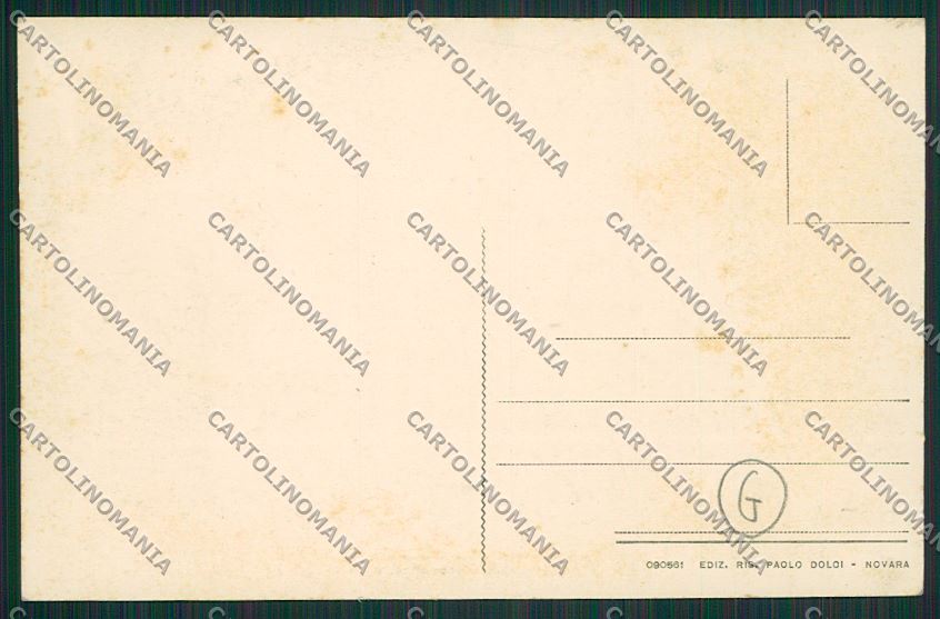 Novara Orfengo cartolina QQ5276 – retro