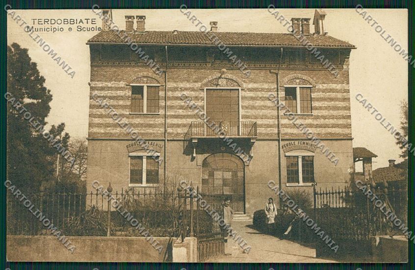 Novara Terdobbiate cartolina QQ5279 – fronte