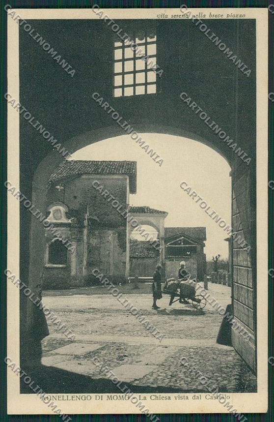 Novara Agnellengo Momo cartolina QQ5283 – fronte