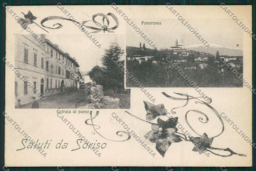 Novara Soriso Saluti da cartolina QQ5286 – fronte