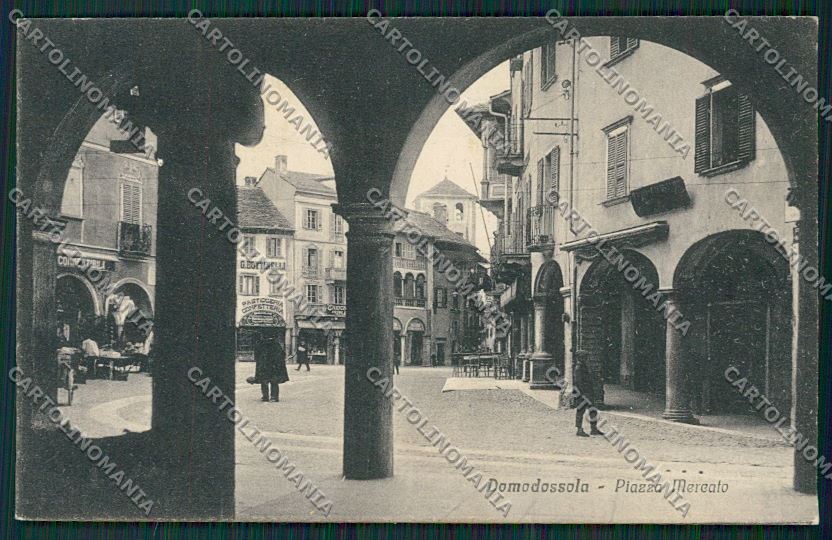 Verbania Domodossola cartolina QQ5292 – fronte