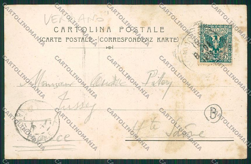 Verbania Domodossola cartolina QQ5293 – retro