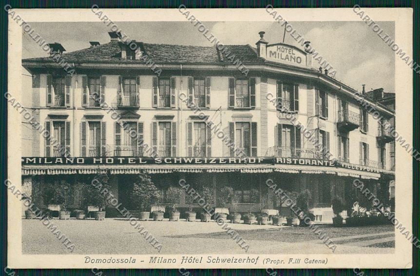 Verbania Domodossola cartolina QQ5297 – fronte