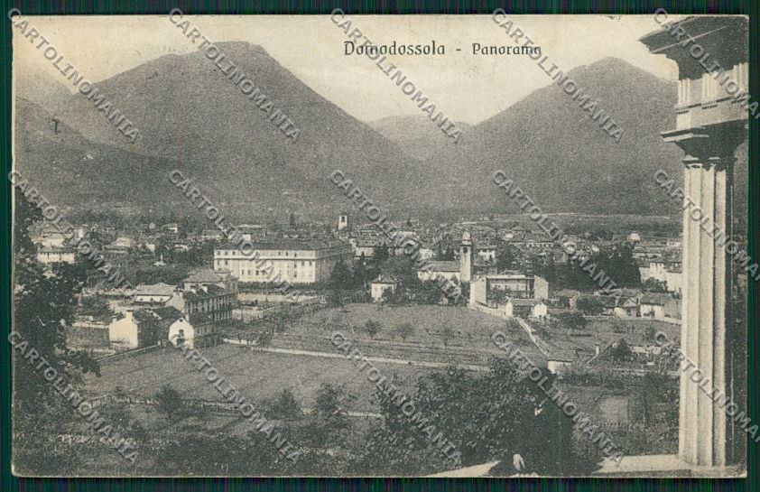 Verbania Domodossola cartolina QQ5298 – fronte