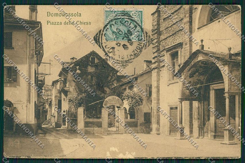 Verbania Domodossola ABRASA cartolina QQ5324 – fronte