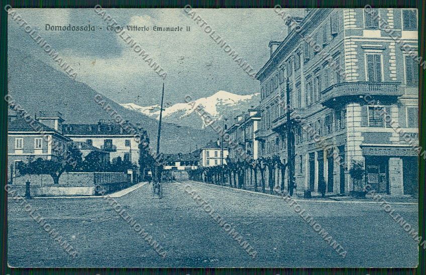 Verbania Domodossola cartolina QQ5330 – fronte