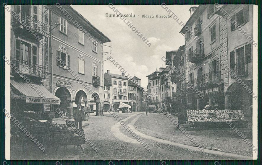 Verbania Domodossola cartolina QQ5331 – fronte