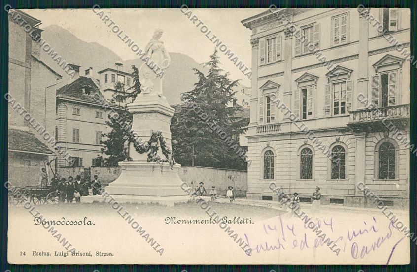 Verbania Domodossola cartolina QQ5334 – fronte