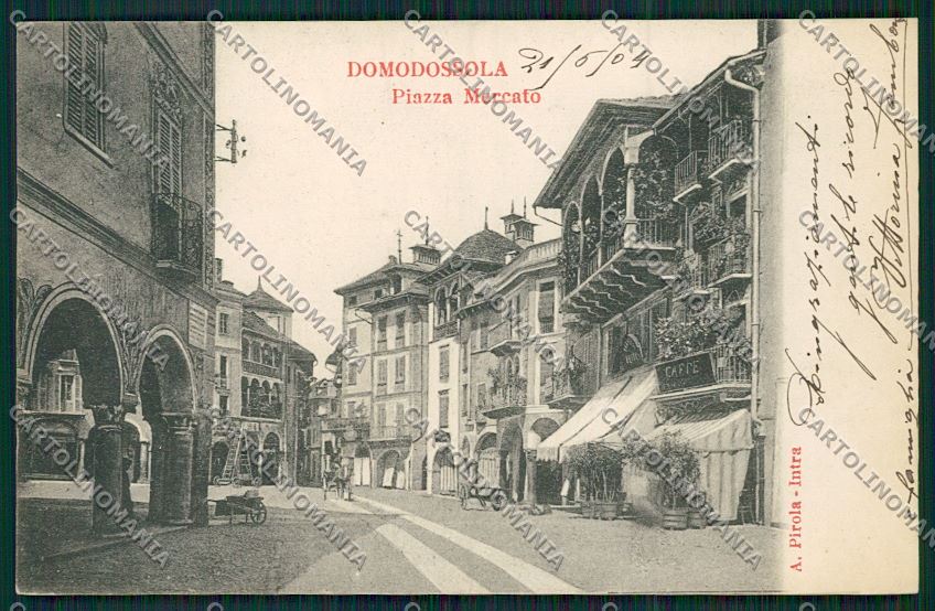 Verbania Domodossola cartolina QQ5337 – fronte