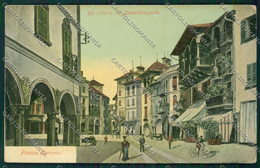Verbania Domodossola cartolina QQ5339 – fronte