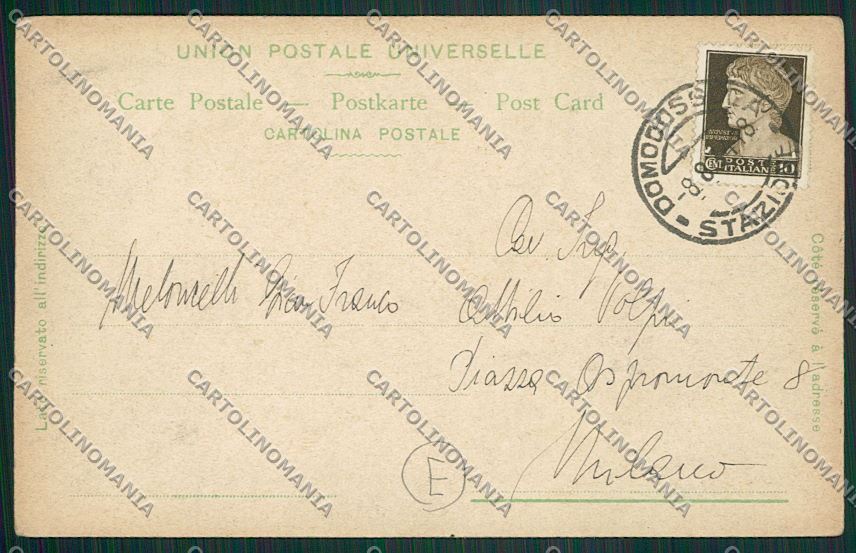 Verbania Domodossola cartolina QQ5339 – retro