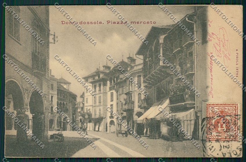 Verbania Domodossola cartolina QQ5342 – fronte