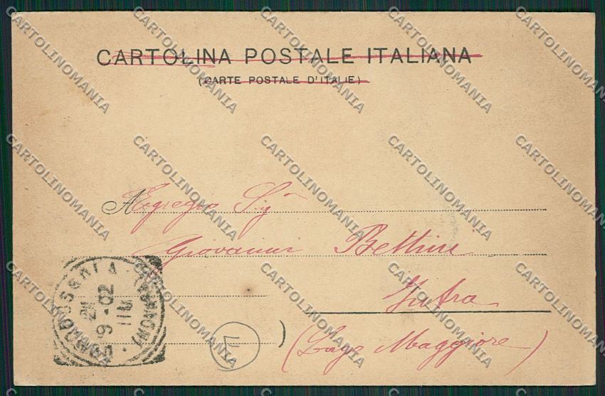 Verbania Domodossola cartolina QQ5342 – retro