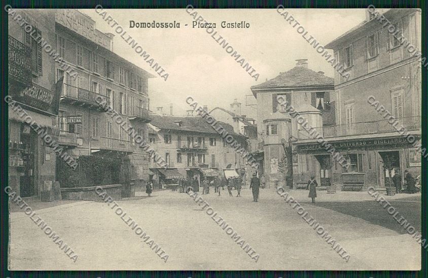 Verbania Domodossola cartolina QQ5346 – fronte