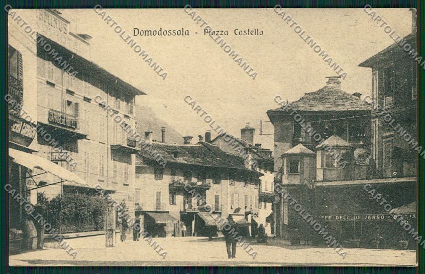 Verbania Domodossola cartolina QQ5347 – fronte