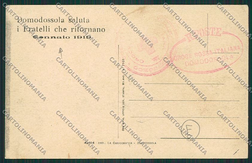 Verbania Domodossola cartolina QQ5347 – retro