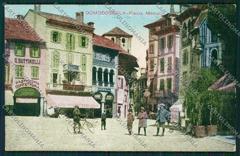 Verbania Domodossola cartolina QQ5349 – fronte