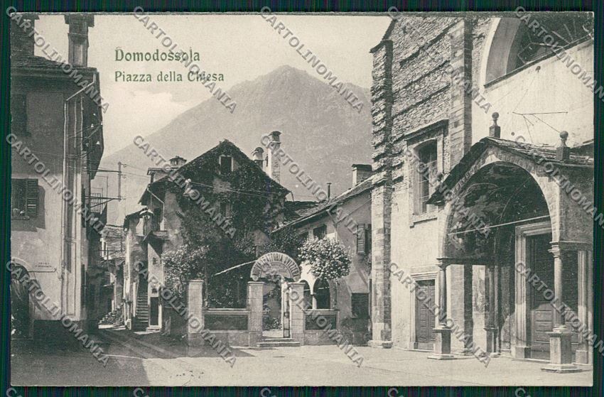 Verbania Domodossola cartolina QQ5350 – fronte