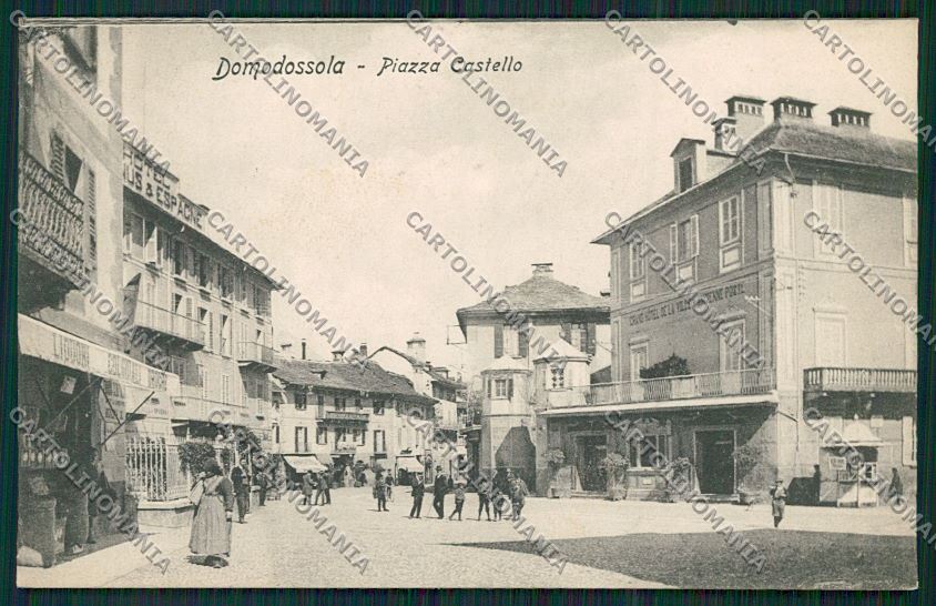 Verbania Domodossola cartolina QQ5352 – fronte