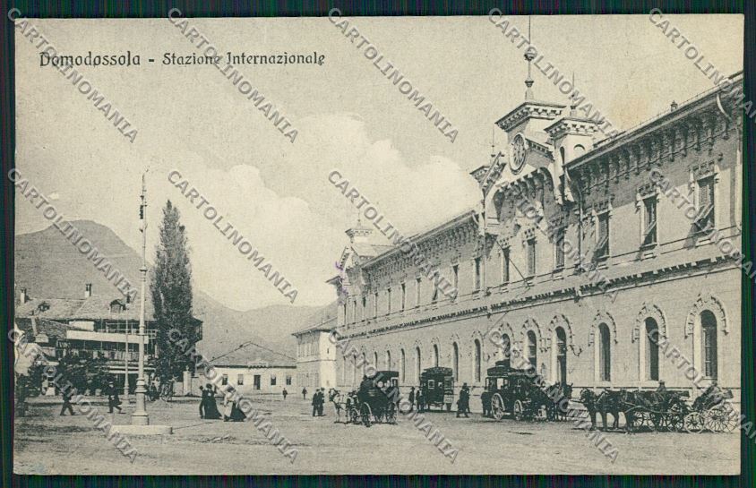 Verbania Domodossola Stazione cartolina QQ5355 – fronte