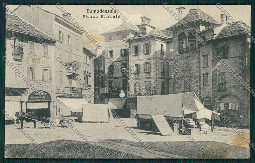Verbania Domodossola cartolina QQ5356 – fronte