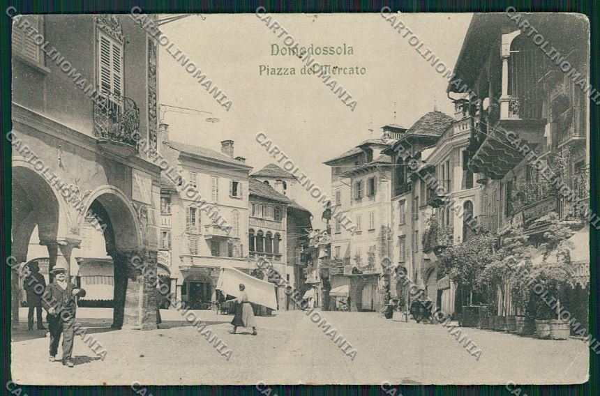 Verbania Domodossola cartolina QQ5362 – fronte