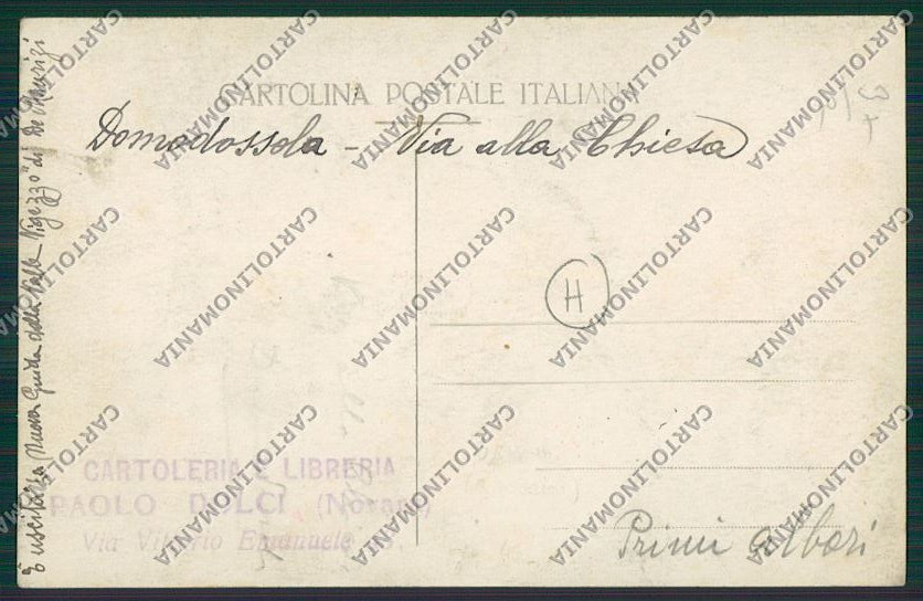 Verbania Domodossola Foto cartolina QQ5377 – retro
