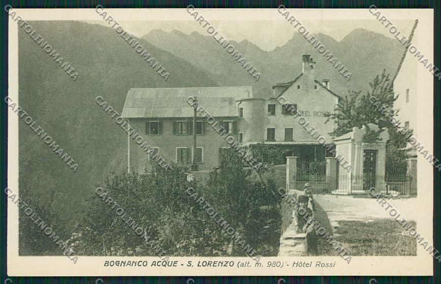 Verbania Bognanco San Lorenzo cartolina QQ5411 – fronte