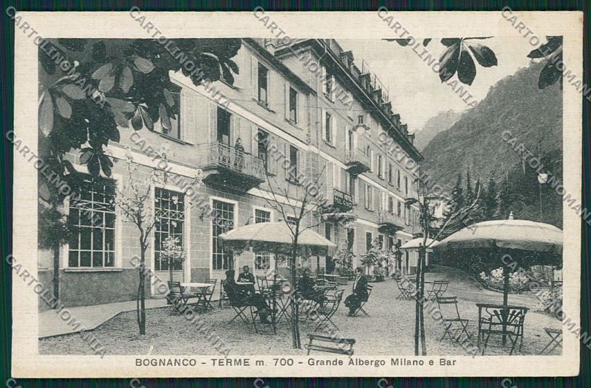 Verbania Bognanco cartolina QQ5413 – fronte