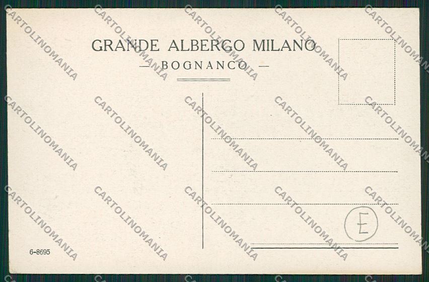 Verbania Bognanco cartolina QQ5413 – retro