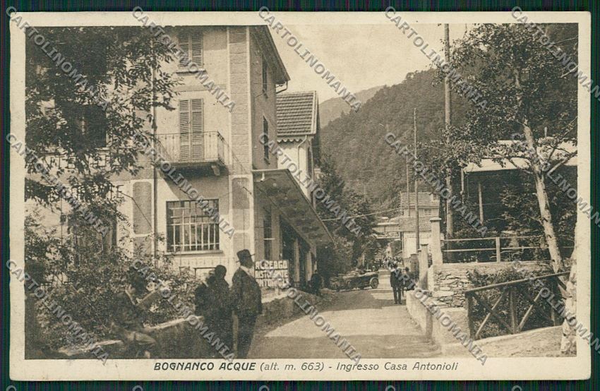 Verbania Bognanco cartolina QQ5419 – fronte