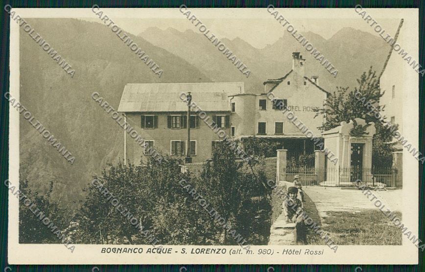 Verbania Bognanco San Lorenzo cartolina QQ5421 – fronte