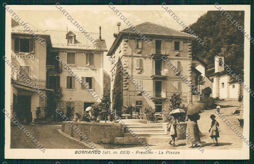 Verbania Bognanco cartolina QQ5423 – fronte