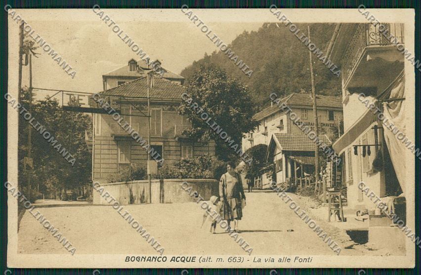 Verbania Bognanco cartolina QQ5435 – fronte