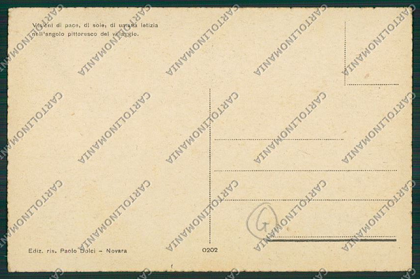Verbania Bognanco San Lorenzo cartolina QQ5438 – retro