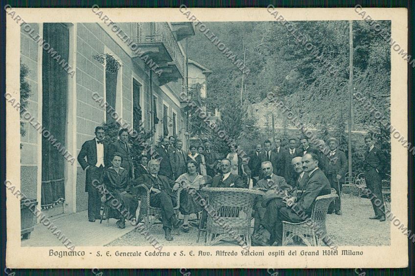 Verbania Bognanco Cadorna cartolina QQ5445 – fronte