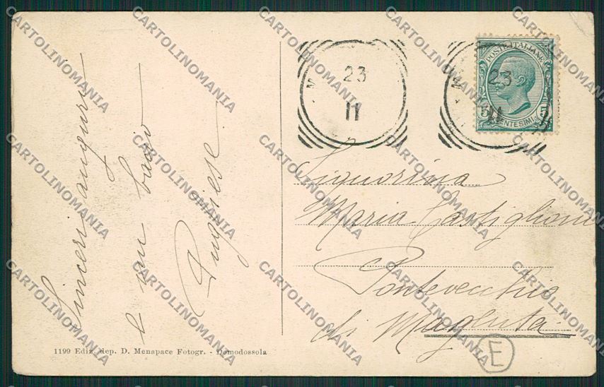 Verbania Macugnaga Pecetto cartolina QQ5472 – retro
