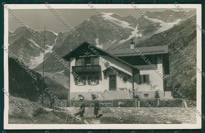 Verbania Macugnaga Foto cartolina QQ5484 – fronte