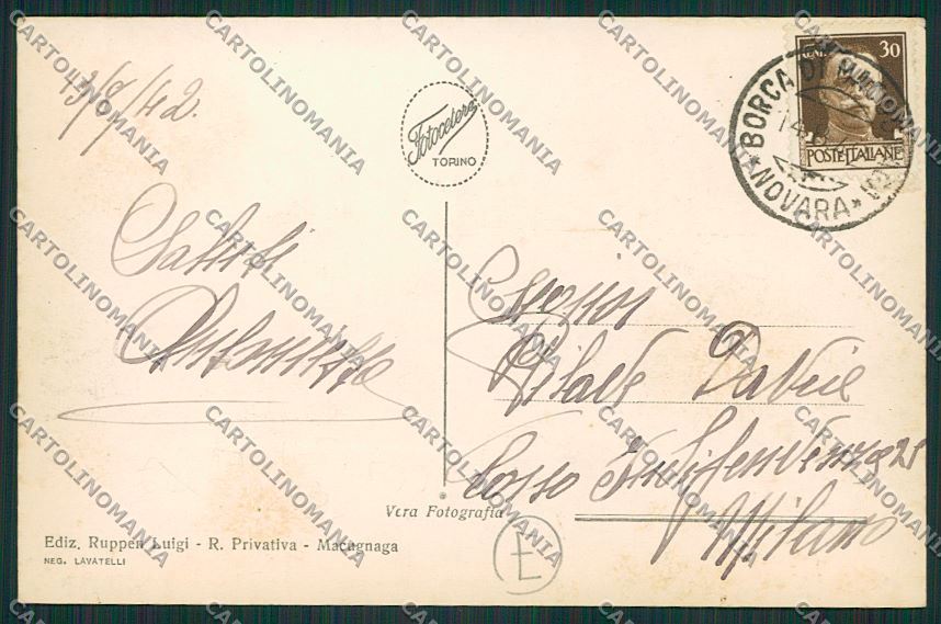 Verbania Macugnaga Costumi Foto cartolina QQ5485 – retro