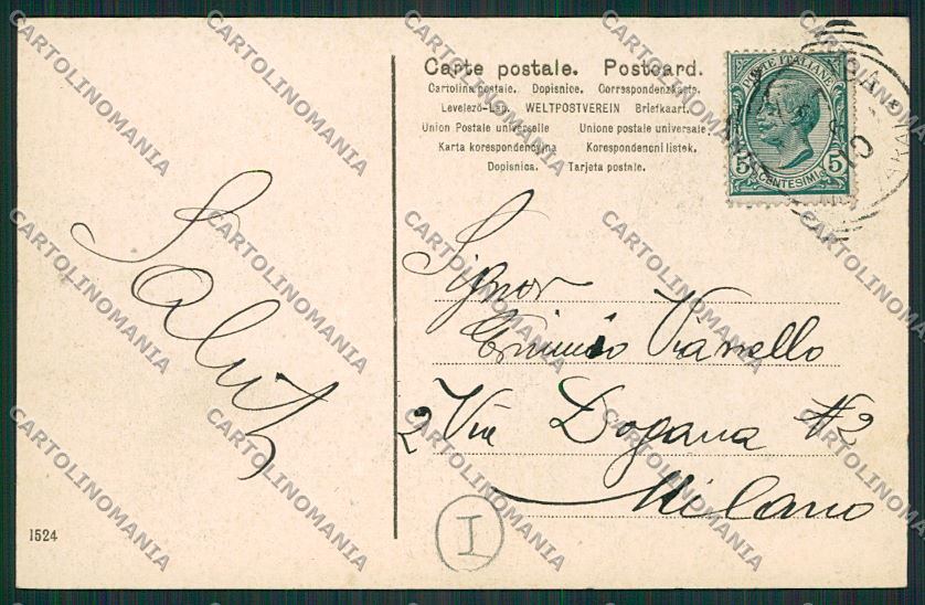Verbania Macugnaga cartolina QQ5496 – retro