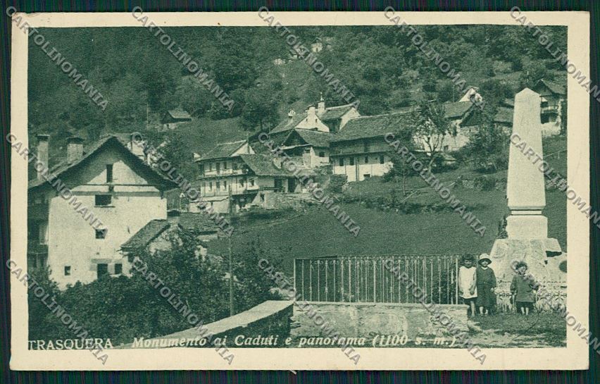Verbania Trasquera cartolina QQ5527 – fronte