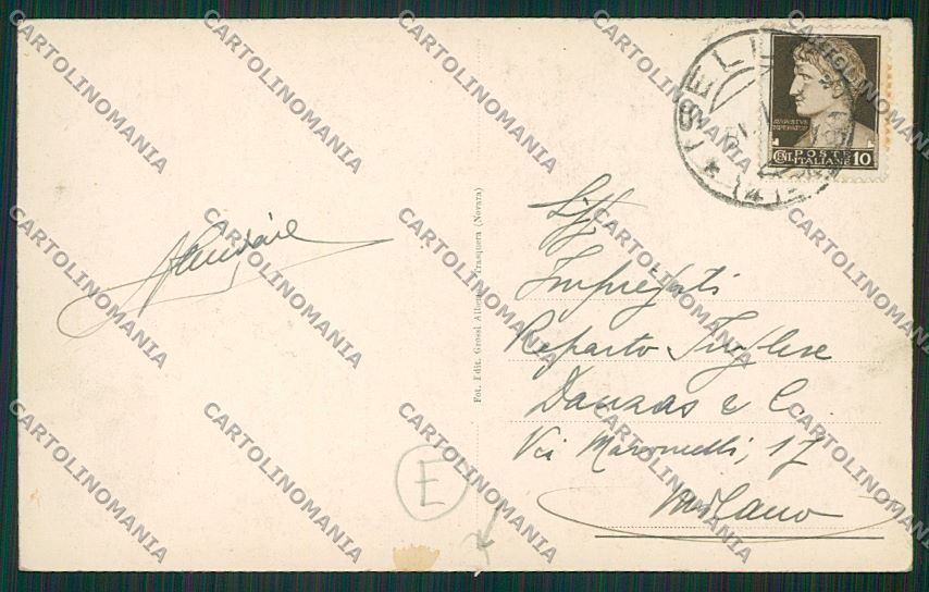 Verbania Trasquera cartolina QQ5527 – retro