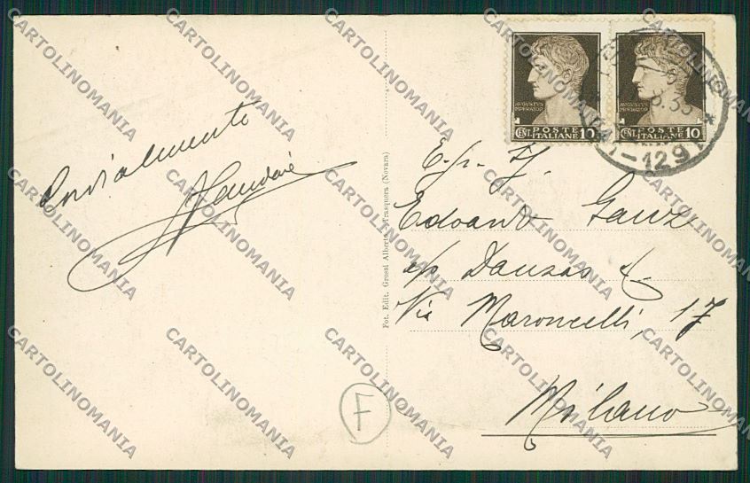 Verbania Trasquera Sarvasio cartolina QQ5528 – retro
